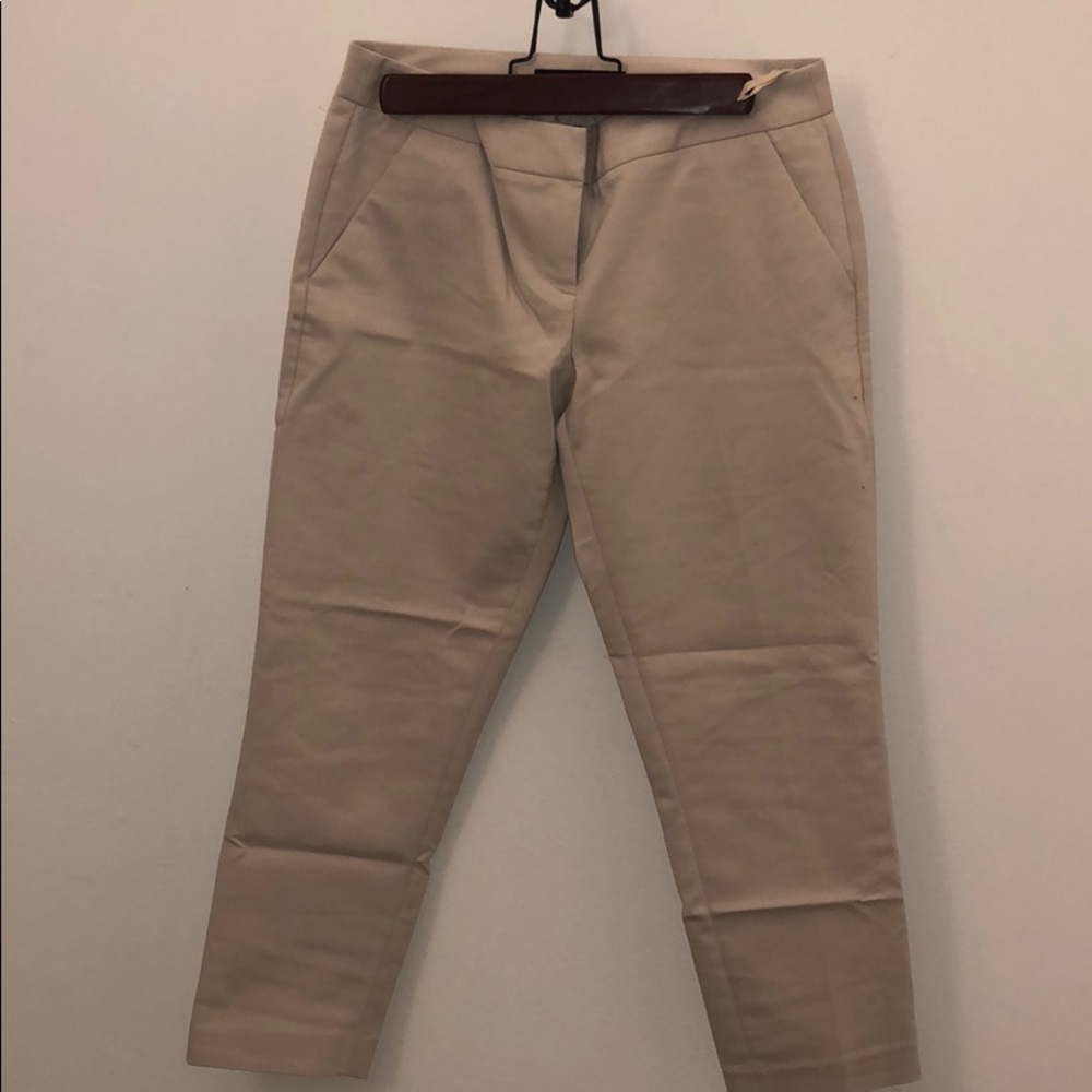 Beige Work Pants